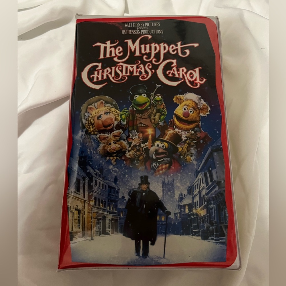 Jim Henson The Muppets Christmas Carol VHS Tape